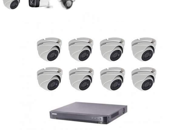 8 Camera CCTV System Fully Fitted