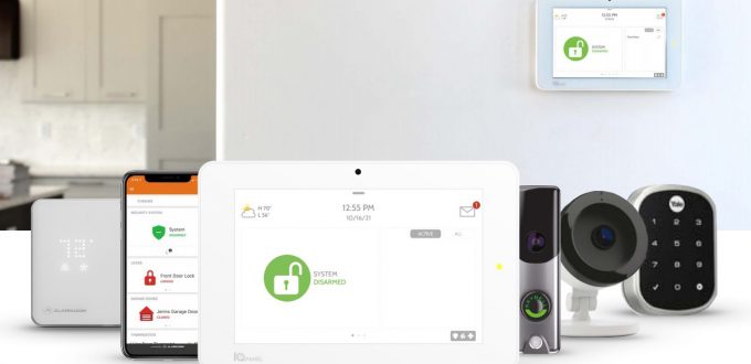 FHA Security's Visonic Qolsys Smart Alarm with Home Automation